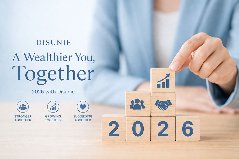 A Wealthier You, Together（2026 with Disunie