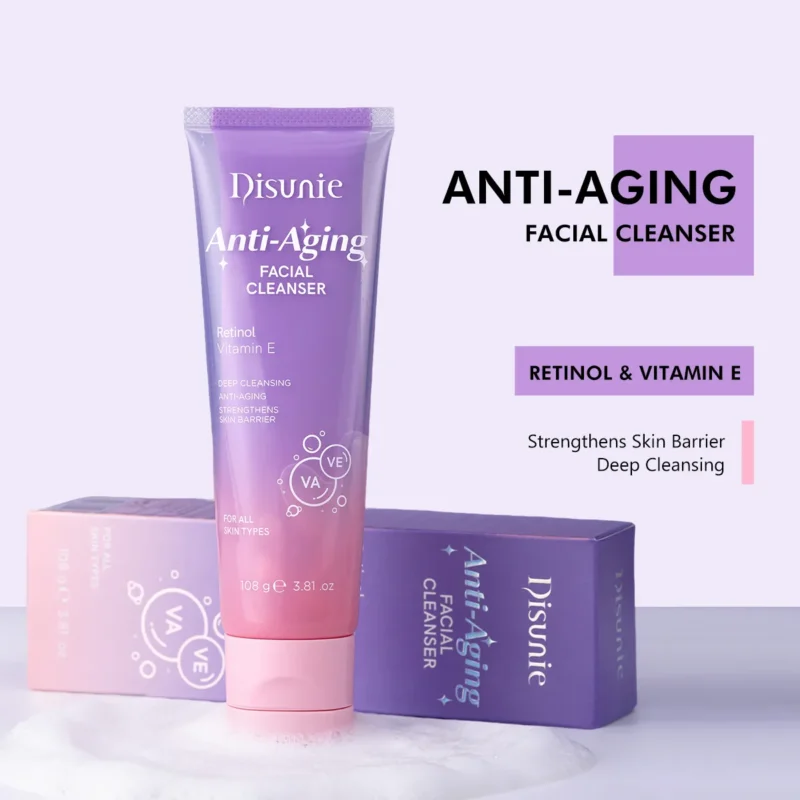 Disunie Anti-Aging Facial Cleanser Retinol & Vitamin E | Distributor