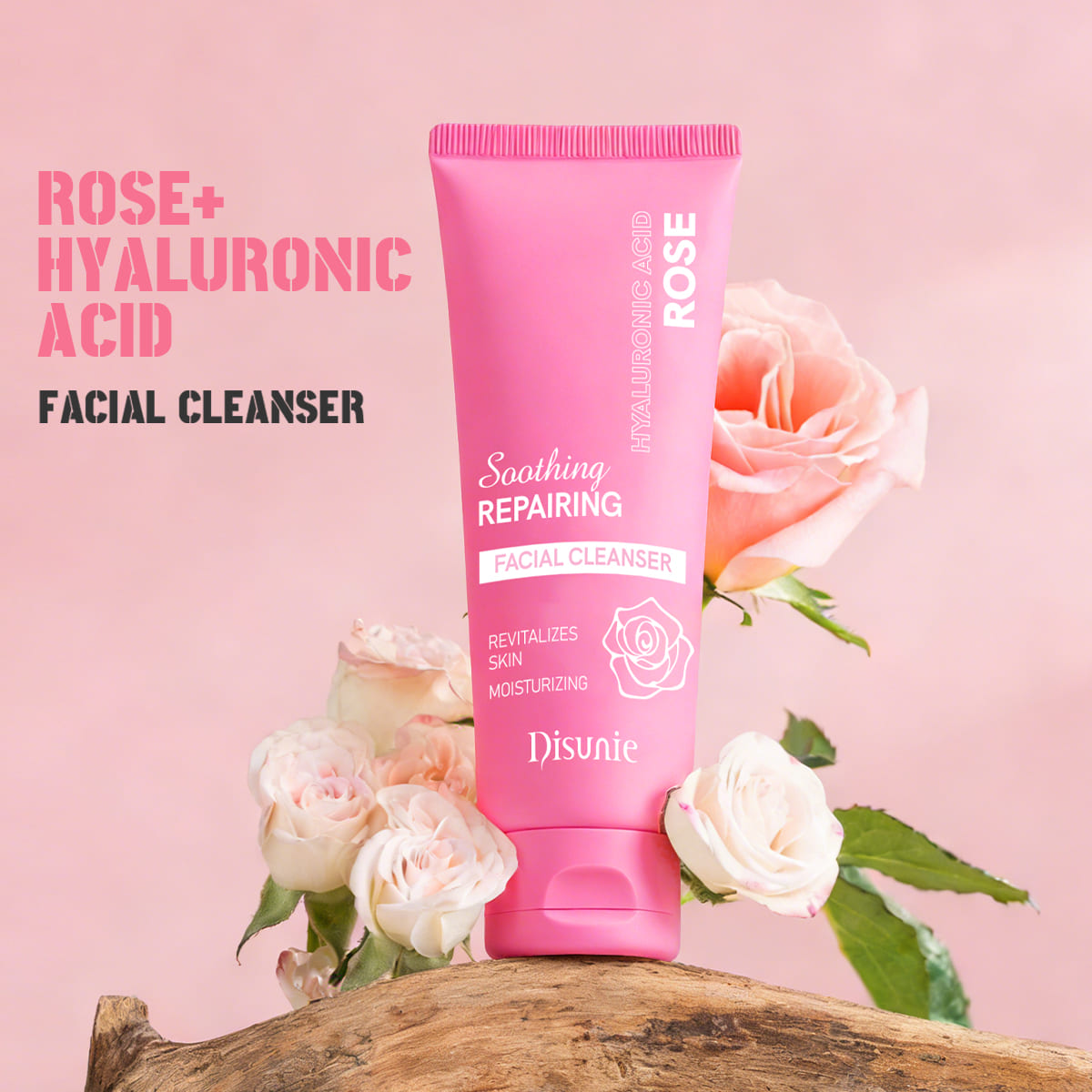 Disunie Rose & Hyaluronic Acid Facial Cleanser