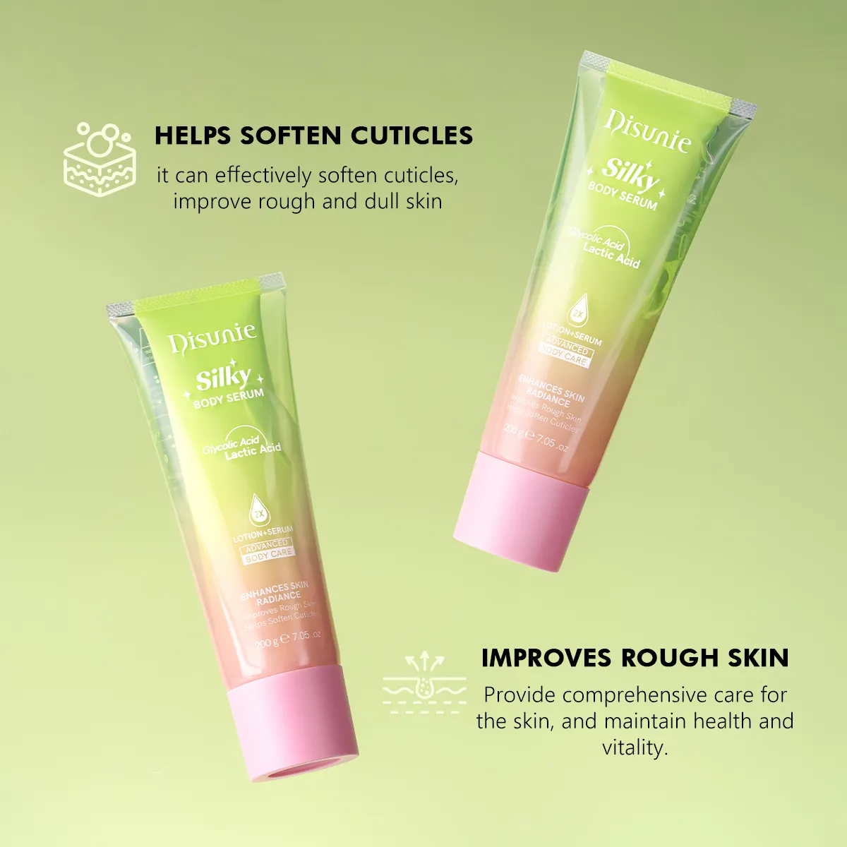 Disunie Glycolic Acid & Lactic Acid Body Serum Supplier & Distributor