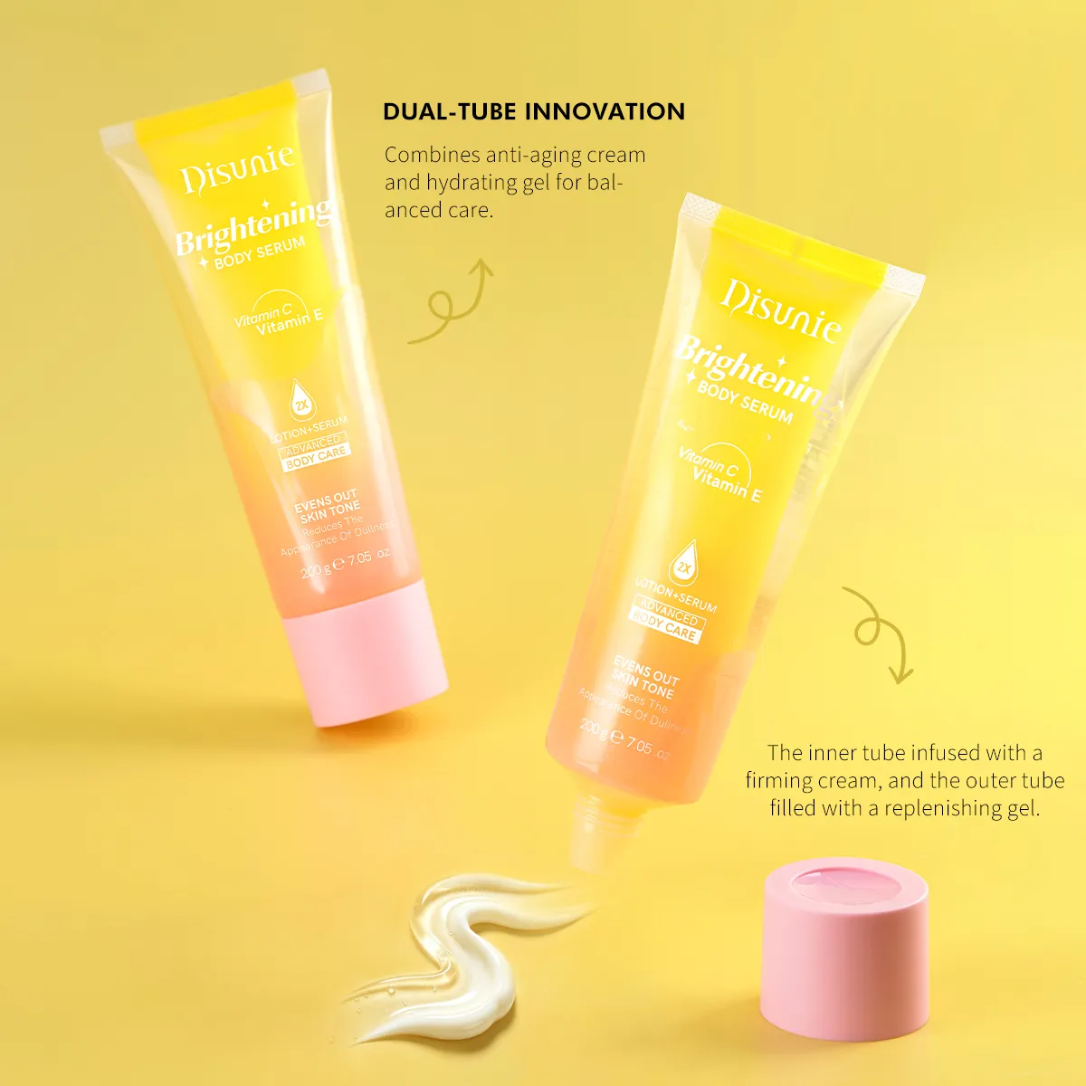 Disunie Brightening Body Serum Vitamin C & Vitamin E Wholesale | Bulk Supplier