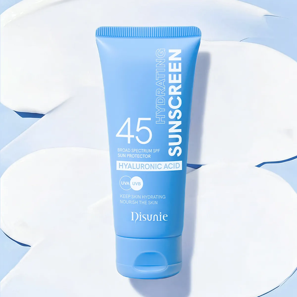Disunie Hyaluronic Acid Sunscreen SPF 45+ Wholesale | Hydrating Bulk Supplier