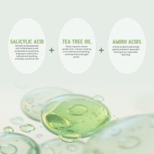 Disunie Salicylic Acid & Tea Tree Oil Facial Cleanser Supplier | Bulk Wholesale