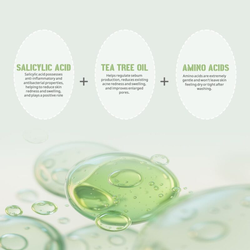 Disunie Salicylic Acid & Tea Tree Oil Facial Cleanser Supplier | Bulk Wholesale