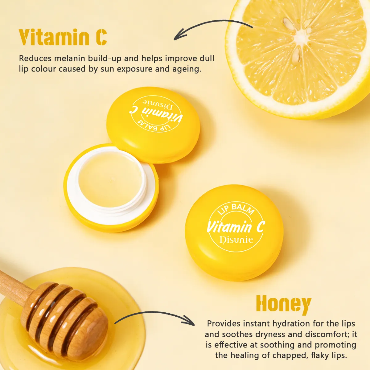 Disunie Vitamin C Lip Balm Wholesale | Moisturizing Bulk Distributor