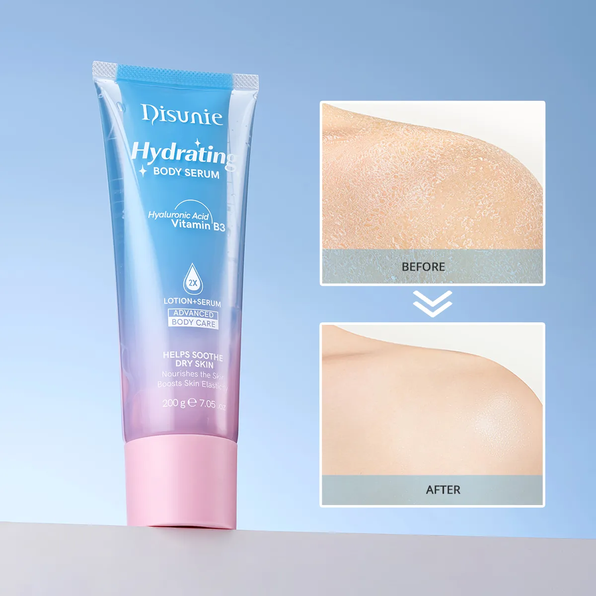 Disunie Hyaluronic Acid Body Serum Supplier | Nourishing Bulk Wholesale