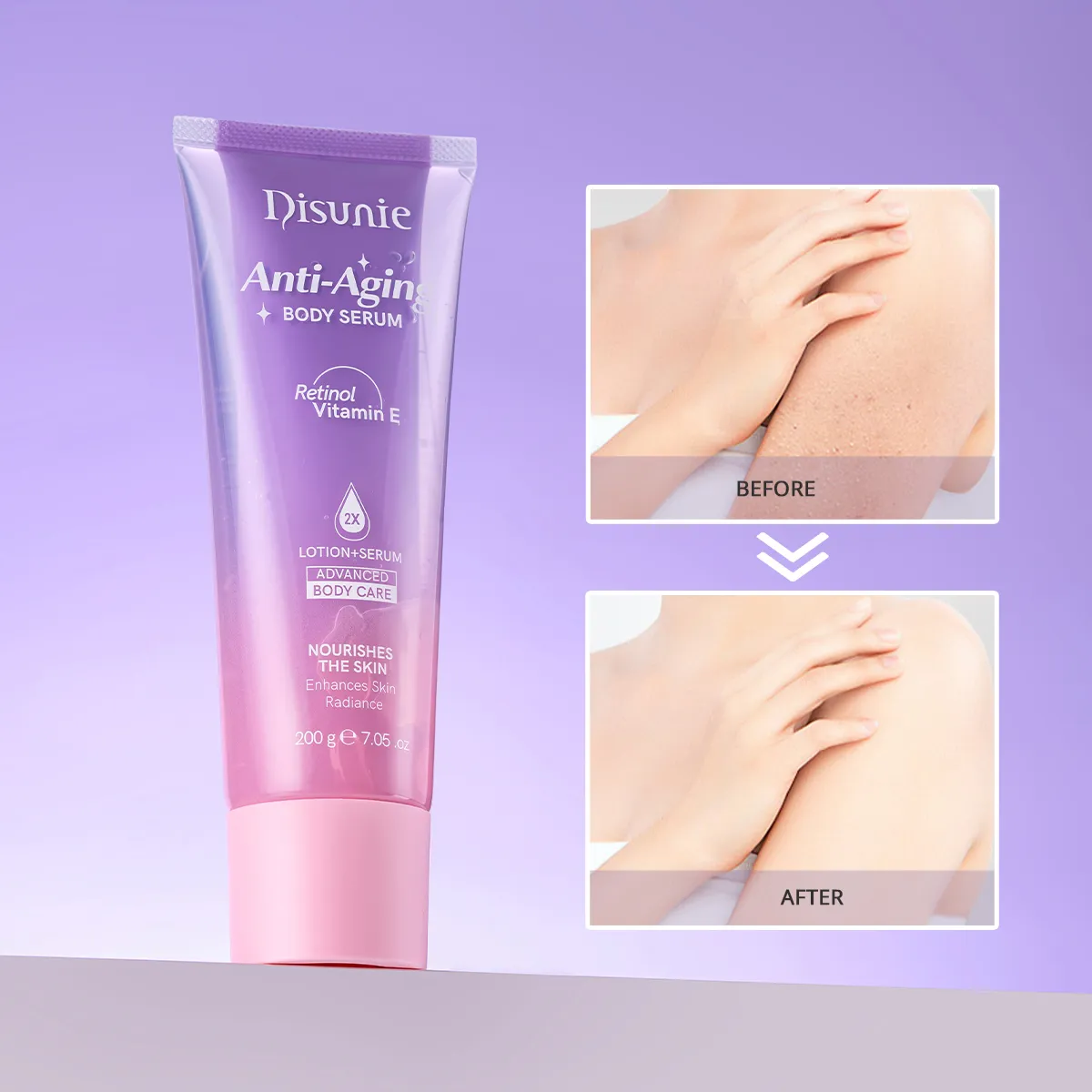 Disunie Anti-Aging Body Serum Retinol & Vitamin E Wholesale | Bulk Supplier