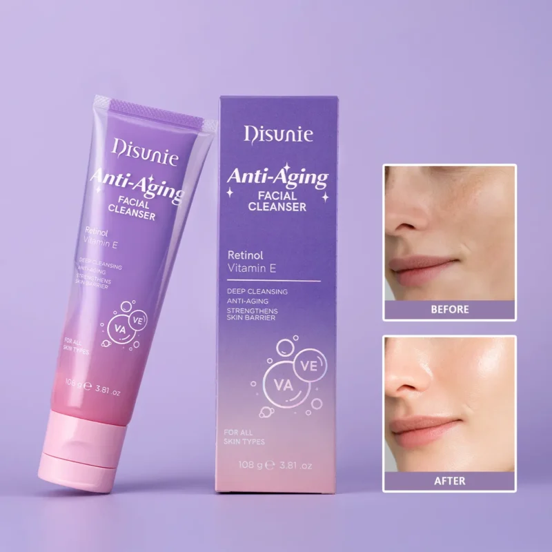 Disunie Anti-Aging Facial Cleanser Retinol & Vitamin E | Distributor