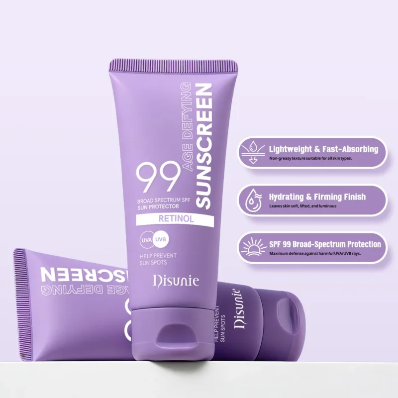 Disunie Retinol Sunscreen SPF 99+ Wholesale | Anti-Aging Bulk Supplier