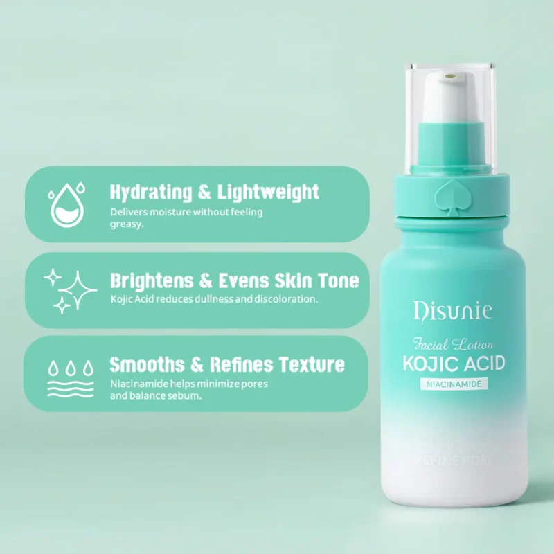 Disunie Kojic Acid & Niacinamide Facial Lotion Supplier | Bulk Wholesale