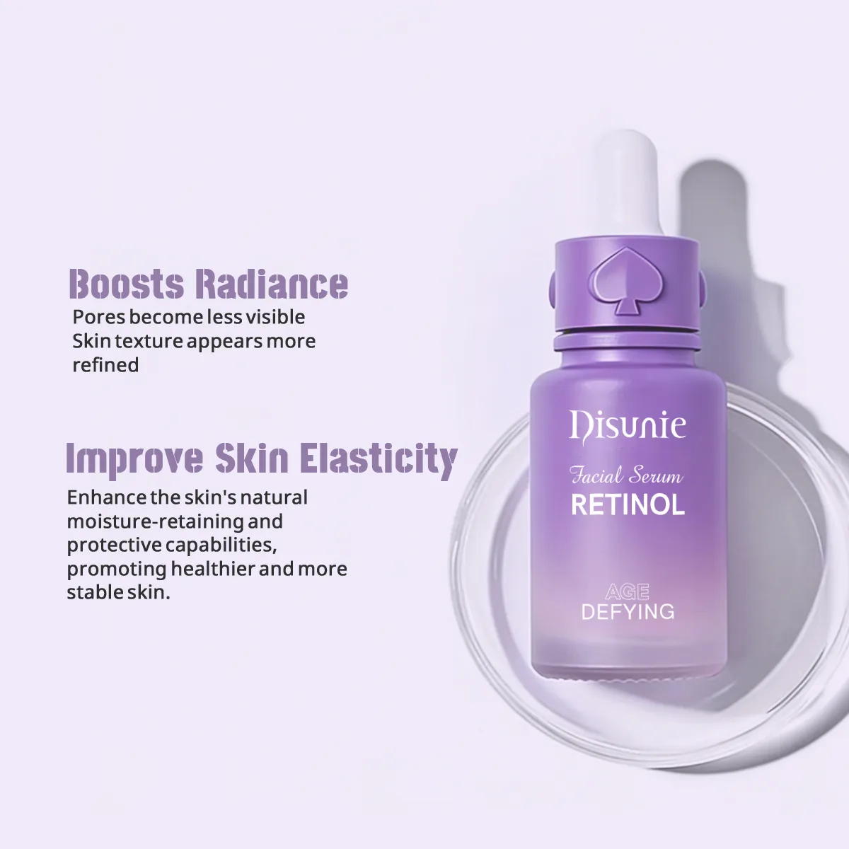 Disunie Retinol & Collagen Facial Serum Supplier | Anti-Wrinkle Bulk Wholesale