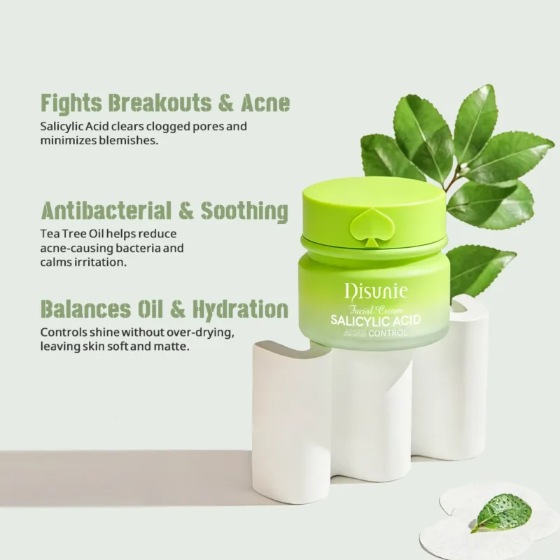 Salicylic Acid & Tea Tree Oil Facial Cream Supplier | Bulk Wholesale