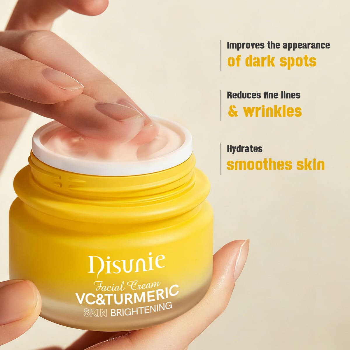 Disunie Vitamin C & Turmeric Facial Cream