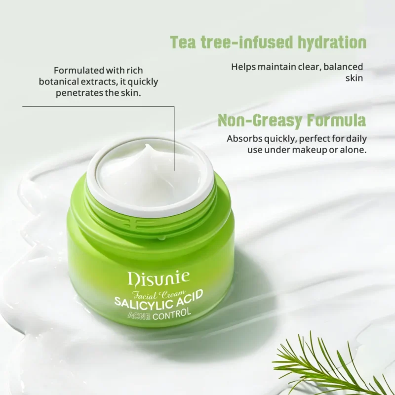 Salicylic Acid & Tea Tree Oil Facial Cream Supplier | Bulk Wholesale