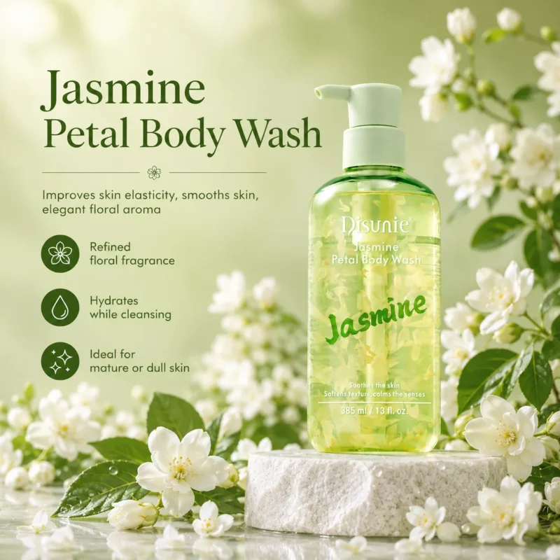 Disunie Jasmine Petal Body Wash Supplier | Calming & Gentle Bulk Wholesale