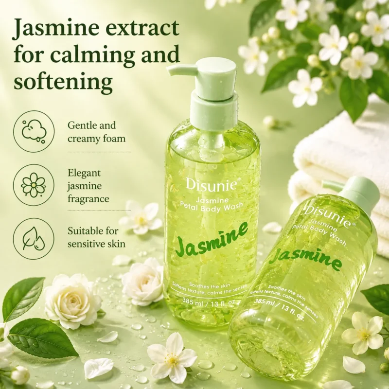 Disunie Jasmine Petal Body Wash Supplier | Calming & Gentle Bulk Wholesale