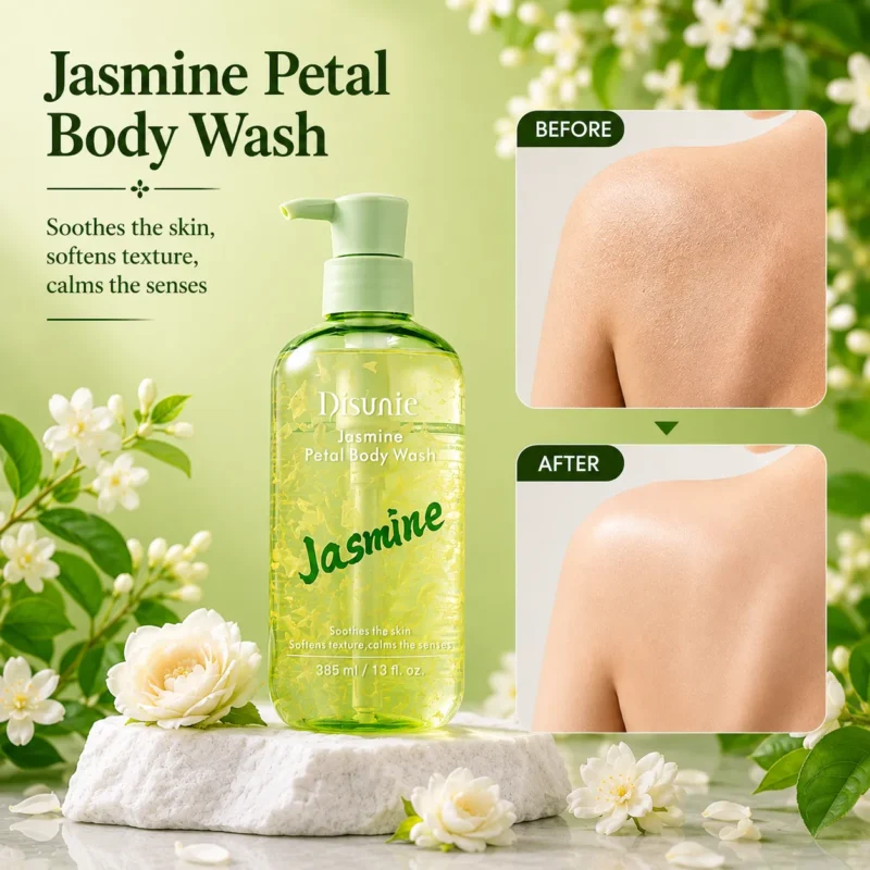 Disunie Jasmine Petal Body Wash Supplier | Calming & Gentle Bulk Wholesale