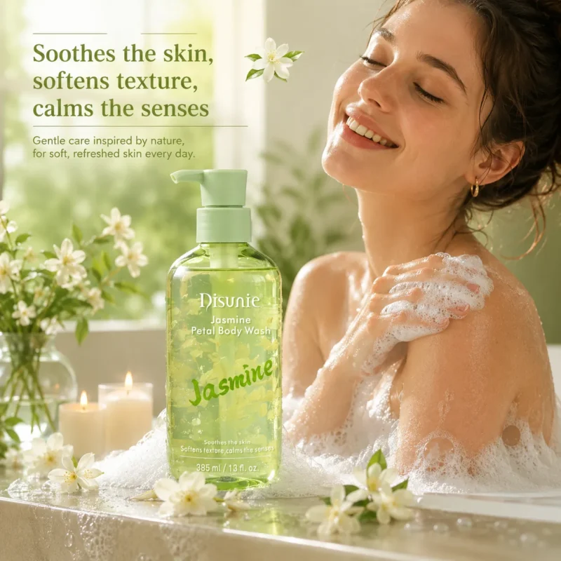 Disunie Jasmine Petal Body Wash Supplier | Calming & Gentle Bulk Wholesale