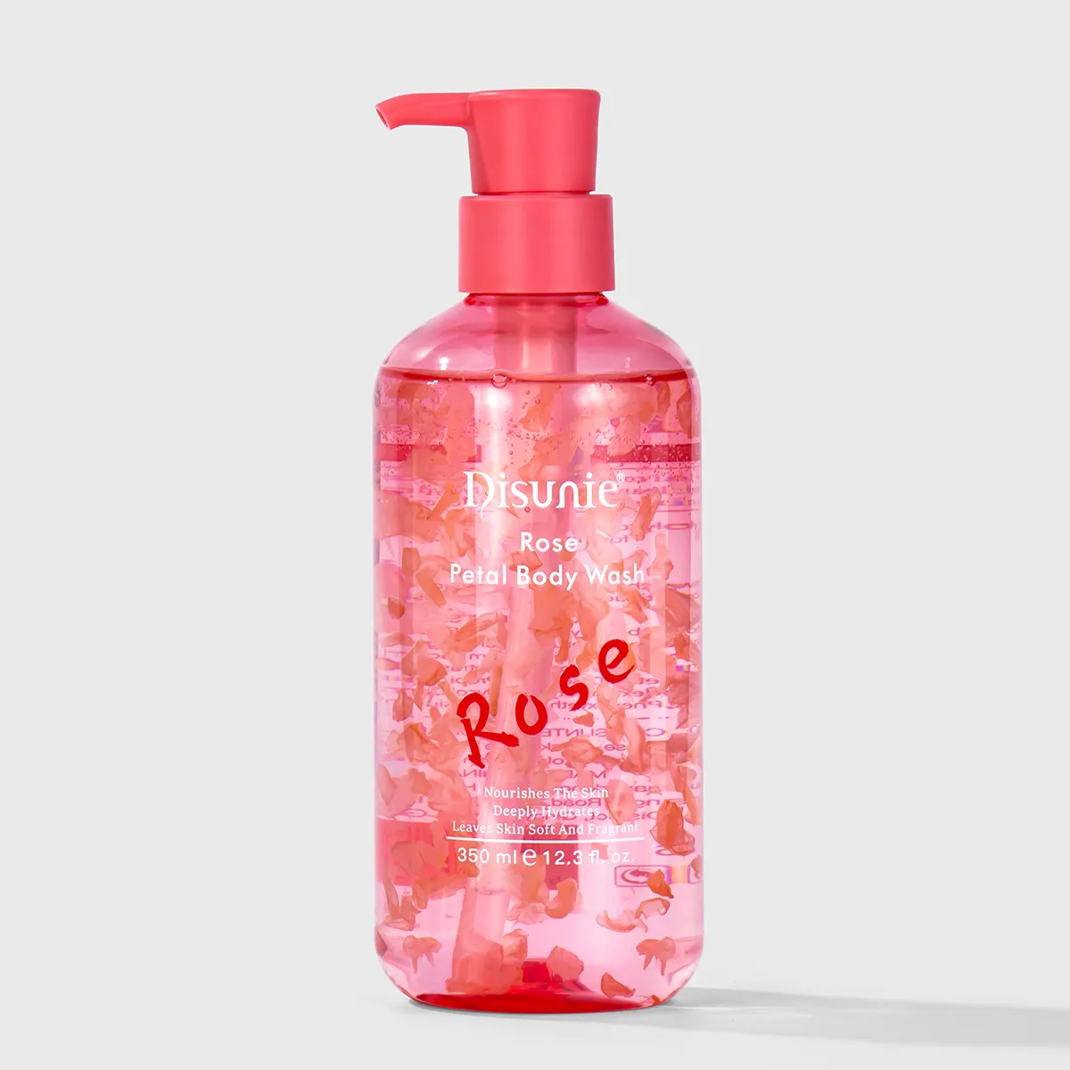 Disunie Rose Petal Body Wash Wholesale | Hyaluronic Acid Bulk Supplier