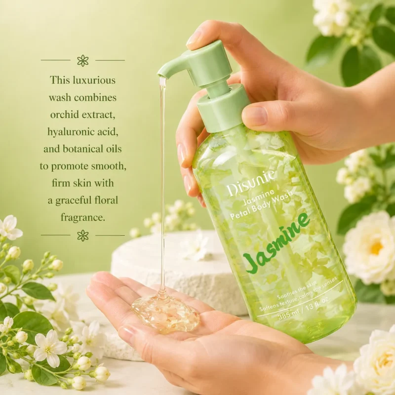 Disunie Jasmine Petal Body Wash Supplier | Calming & Gentle Bulk Wholesale