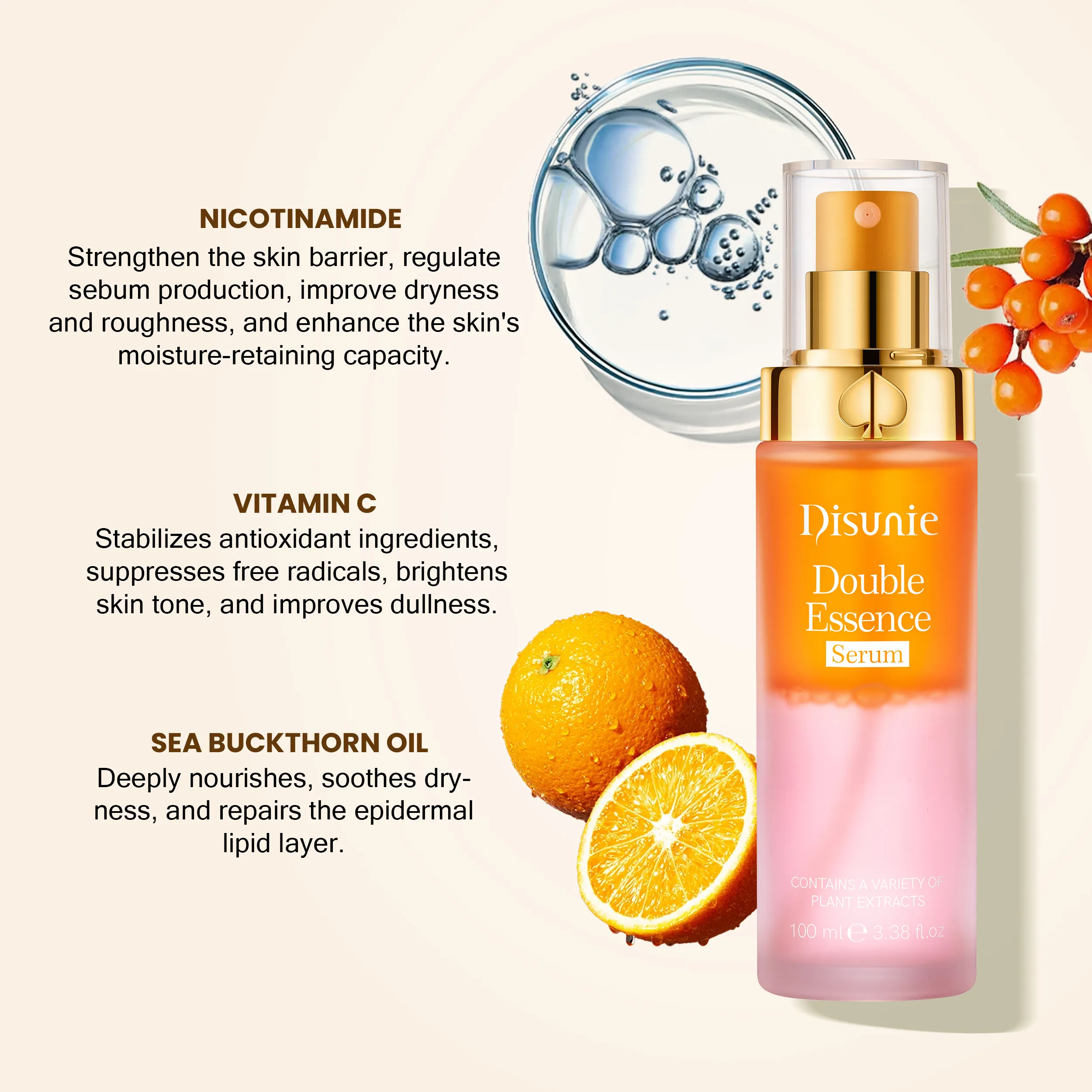 Disunie Grape Seed Oil Serum Vitamin E & Lavender Wholesale | Bulk Supplier