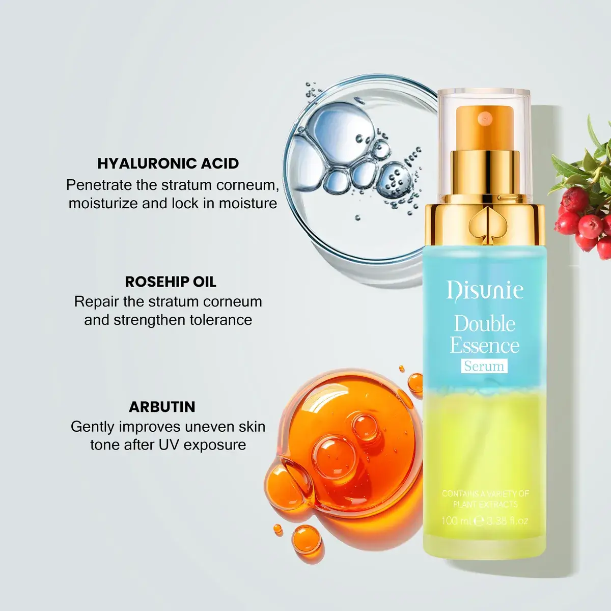 Disunie Almond Oil Turmeric & Retinol Wholesale | Firming Bulk Supplier