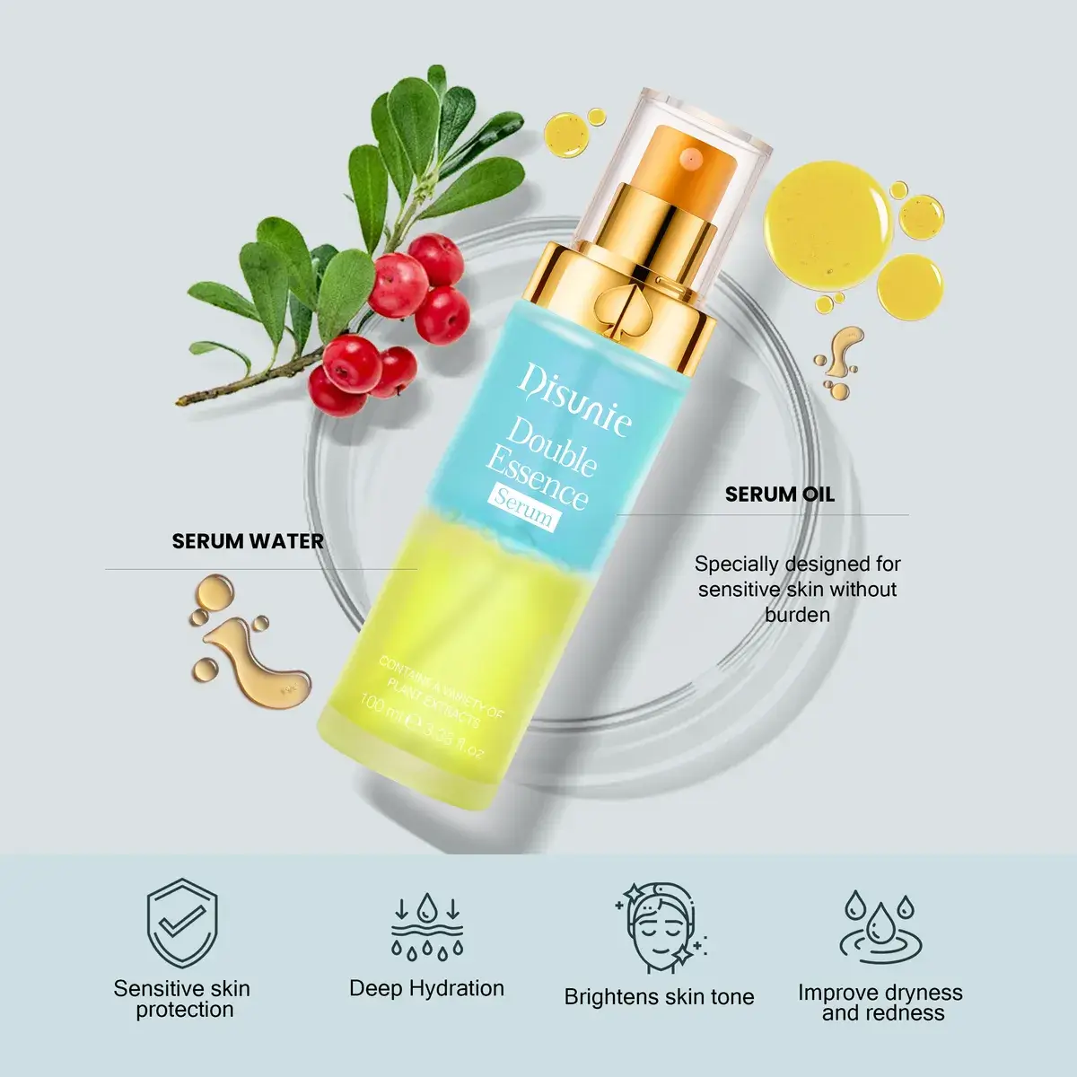 Disunie Almond Oil Turmeric & Retinol Wholesale | Firming Bulk Supplier