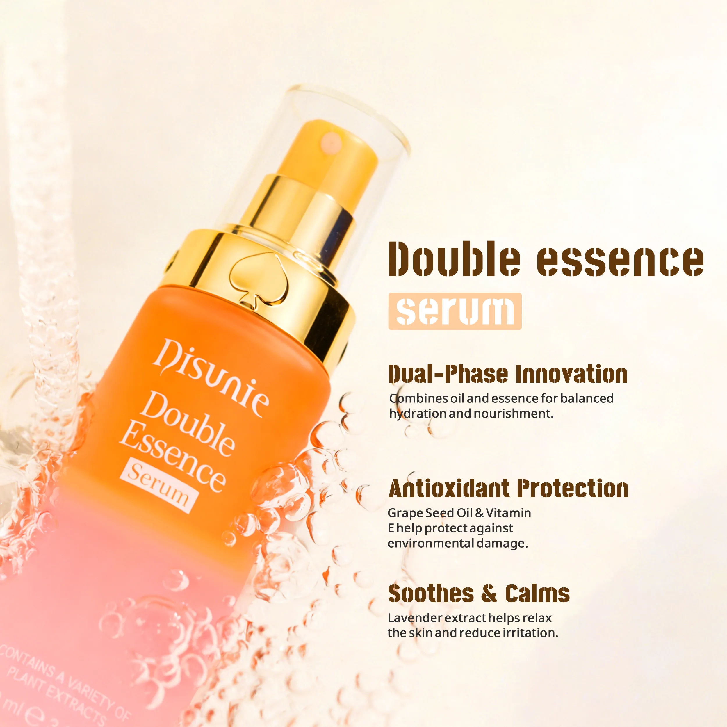Disunie Grape Seed Oil Serum Vitamin E & Lavender Wholesale | Bulk Supplier